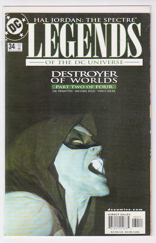 Legends of the DC Universe #33, 34, 35, 36 (Jan 2001, DC) Hal Jordan Spectre NM+