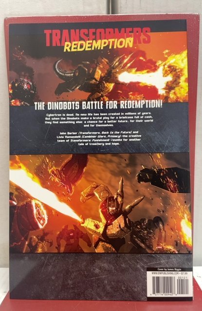 The Transformers: Redemption Cover B (2015)