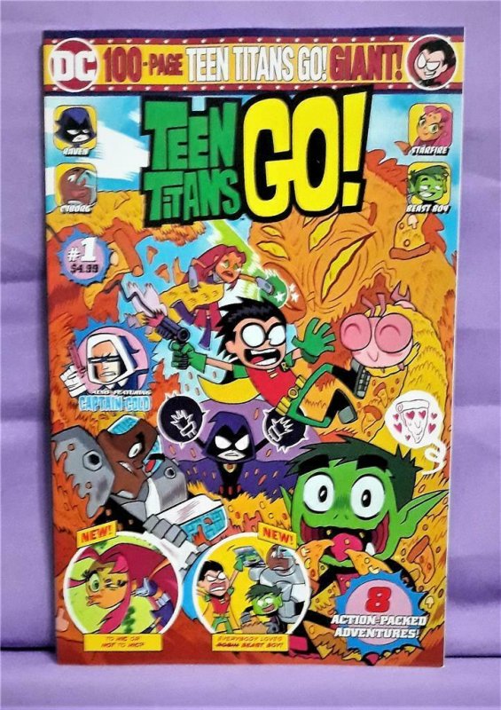 Wal-Mart Exclusive TEEN TITANS GO! #1 Starfire Raven Beast Boy (DC, 2019)!