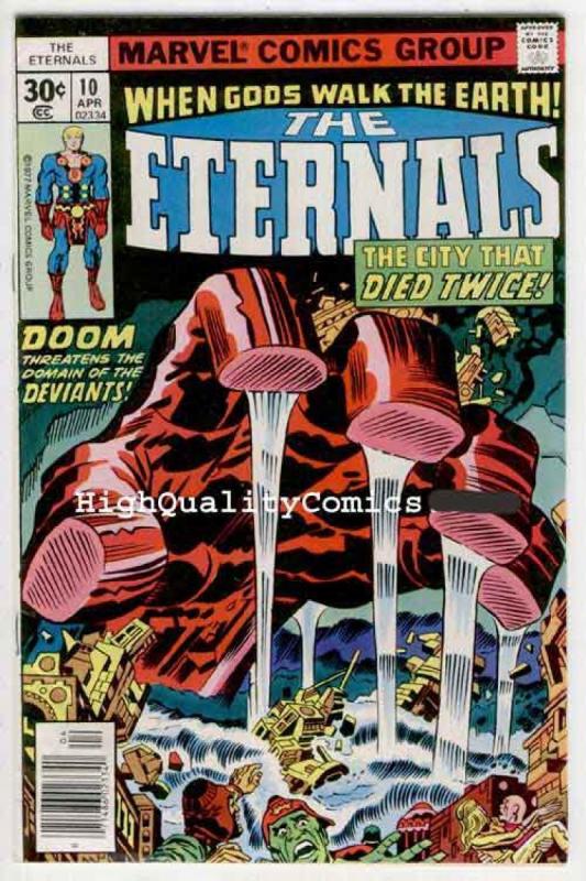 ETERNALS #1 2 3 4 5 6 7 8 9 10-19 + Ann #1, VF to NM-, Jack Kirby, 1976, 1-19 +