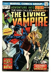 Fear #20 1973 1st Morbius solo story Marvel  VF/NM