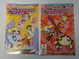 The Powerpuff Girls #1-2 Near Mint (2000) 