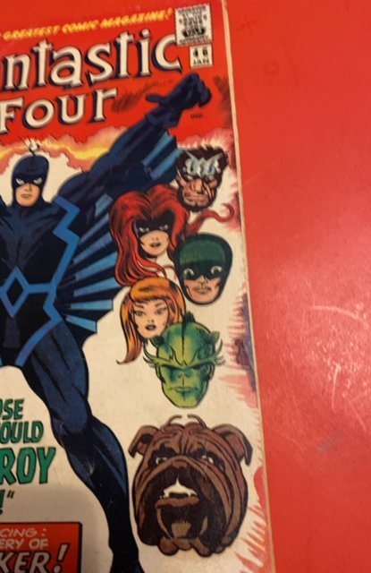 Fantastic Four #46 (1966)first app of black bolt