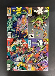 X-Terminators (1988) #1-4 Compete VF/NM Set
