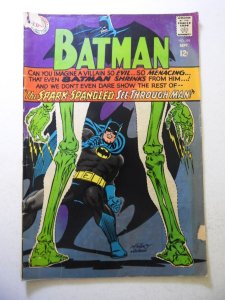 Batman #195 (1967) VG Condition tape pull fc