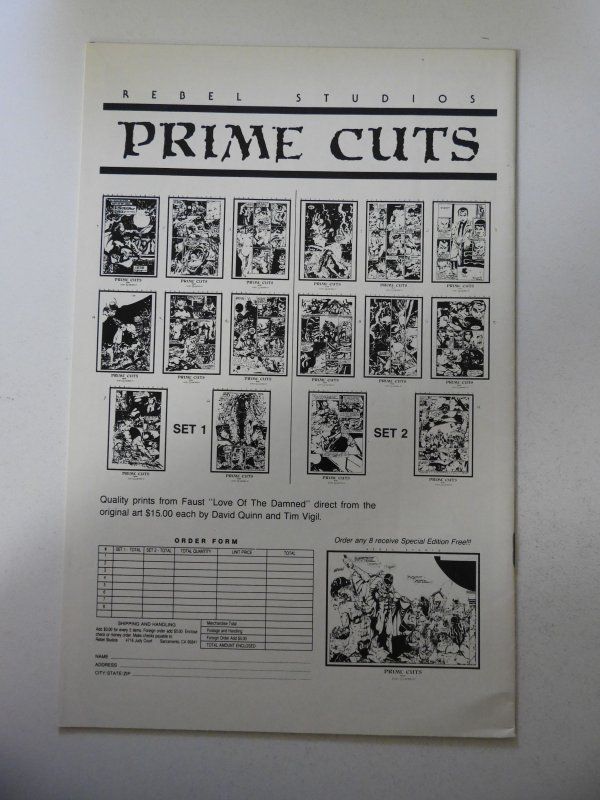 Faust: Love of the Damned #8 (1993) FN Condition