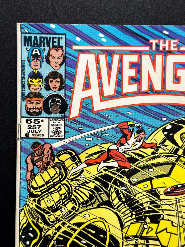 The Avengers #257 (1985) - 1st App Nebula - John Buscema Art - FN/VF [Newsstand]