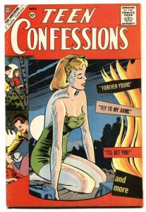 TEEN CONFESSION #10 1961-CHARLTON ROMANCE-Swimsuit cvr-High Grade