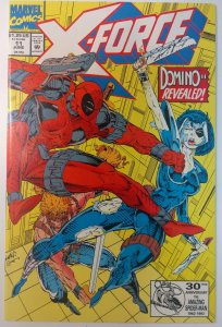 X-Force #11 (9.4, 1992) Battle of Deadpool & Domino (copycat)
