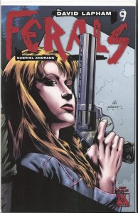 Ferals #9 Wraparound Variant Cover by Gabriel Andrade (2012)