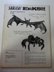 Shriek! The Monster Horror Magazine #1 VG+ Condition