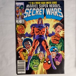 Marvel Super Heroes Secret Wars 2 Good+ Art by Mike Zeck and John Beatty