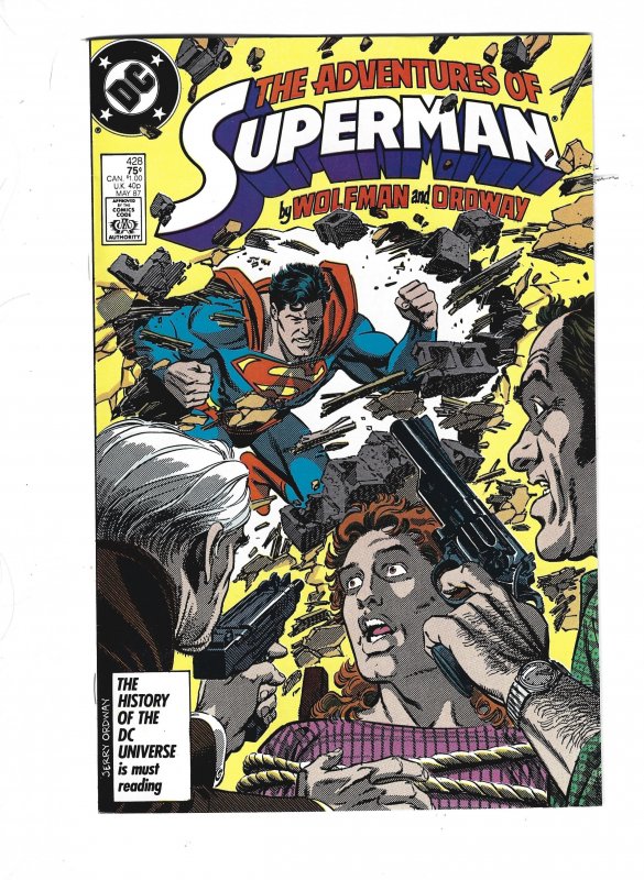 Adventures of Superman #426 through 428(1987) rb1