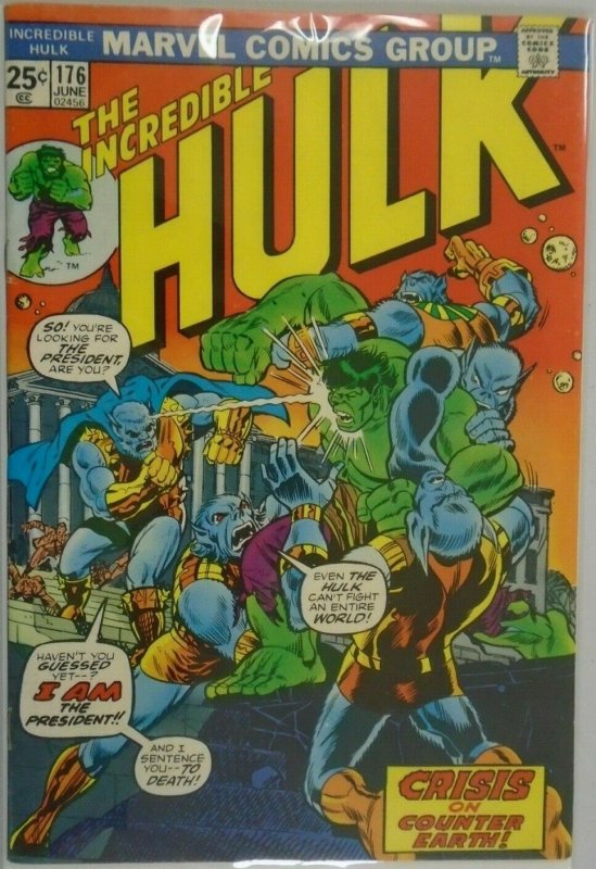 The Incredible Hulk #176 - 5.0 VG/FN - 1974