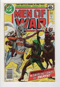 MEN OF WAR #14, VG+, Gravedigger, Enemy Ace, DC, 1977 1979 more DC in store