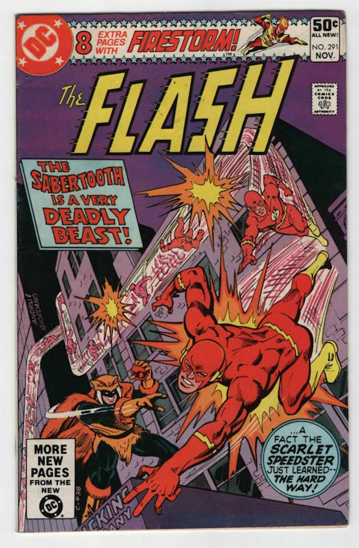 Lot of 5 Flash Comics 279 285 287 288 291 Fine- to Fine+ condition 