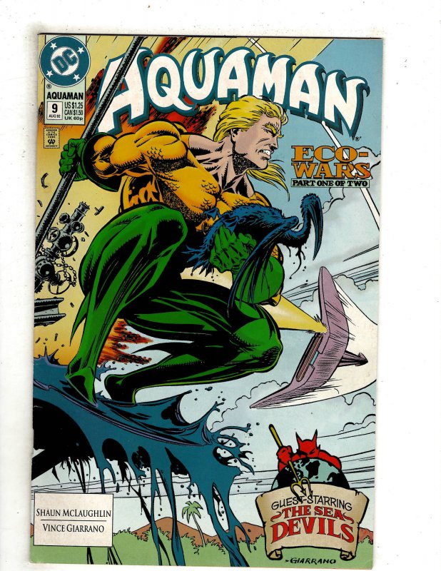 Aquaman #9 (1992) YY7