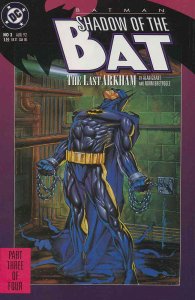 Batman: Shadow of the Bat #3 VF ; DC | The Last Arkham