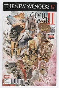 NEW AVENGERS (2015 MARVEL) #17 CVR A JULIAN TOTINO TEDESCO
