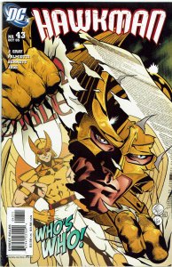 Hawkman #43 (2002 v4) Jimmy Palmiotti Justin Gray Golden Eagle NM