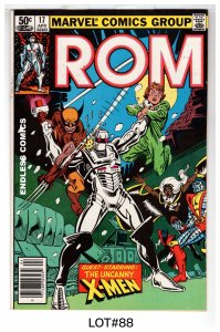 [ LOT88 ] • Rom #17 (1981) X-Men Appearance!  / NSC•NCA8