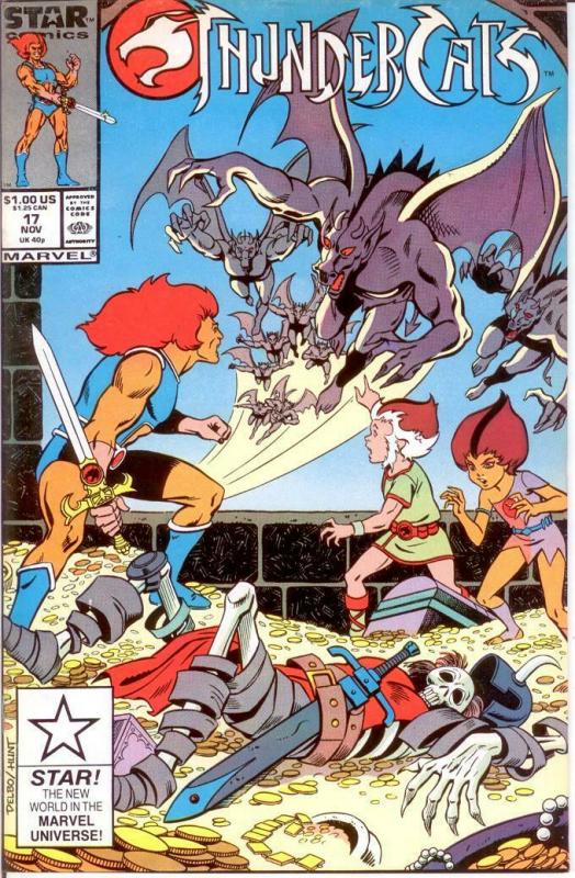 THUNDERCATS 17 VF-NM Nov. 1987