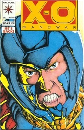 X-O Manowar (1992) 24-A  FN