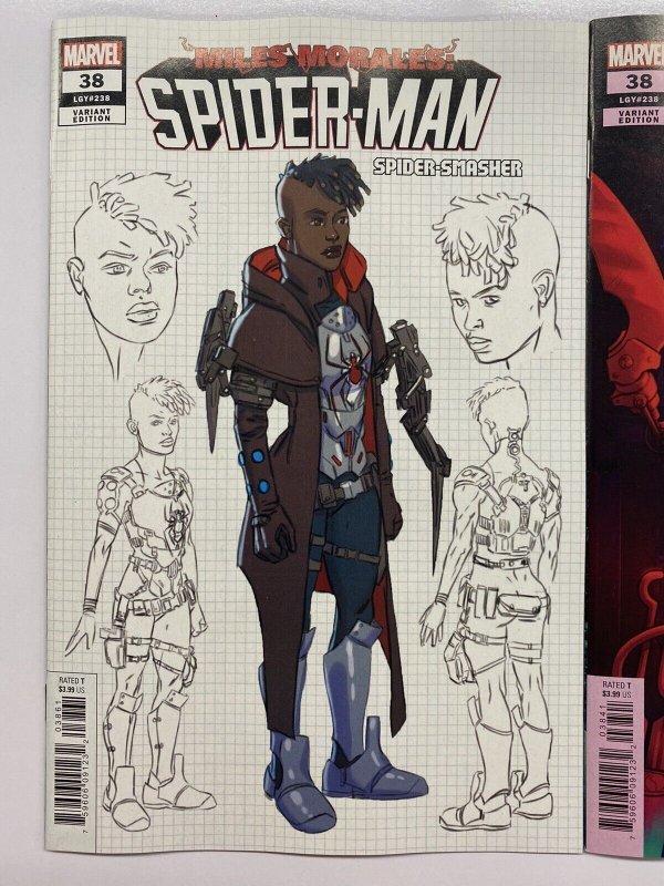 MILES MORALES SPIDER-MAN #38 BARTEL + 1:10 ALLEN DESIGN IN-HAND NOW PROSHIPPER