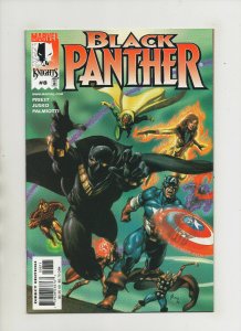 Black Panther #8 - Joe Jusko Cover! Thor Vision Iron Man - (Grade 9.2) 1999