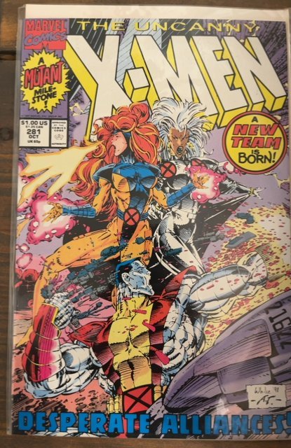 The Uncanny X-Men #281 (1991) X-Men 