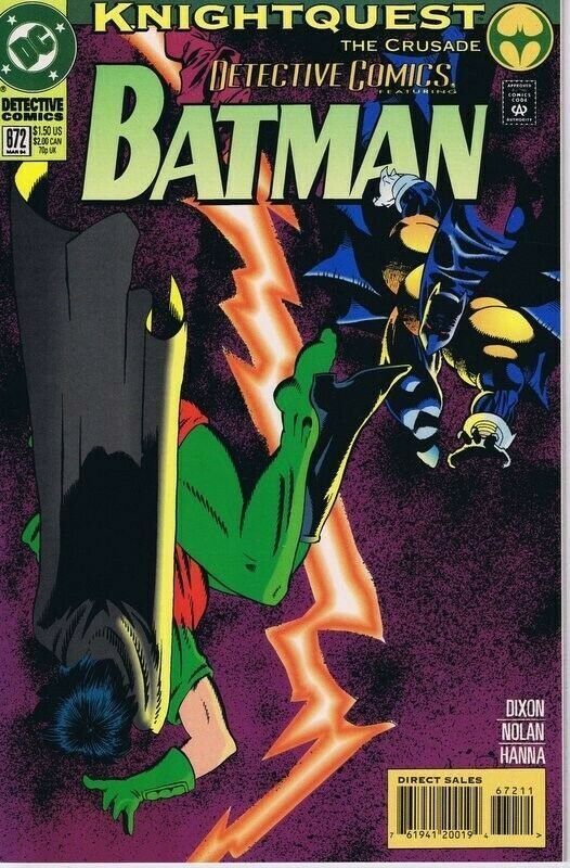 Detective Comics #672 ORIGINAL Vintage 1994 DC Comics Batman 