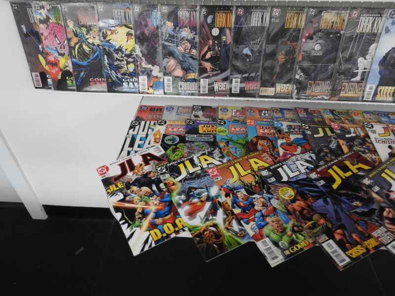 Huge Lot 170+ Comics W/ Justice League America, Batman+ Avg VF- Condition!