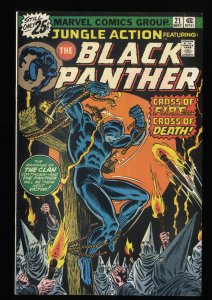 Jungle Action #21 FN/VF 7.0 Black Panther Vs. Klu Klux Klan!