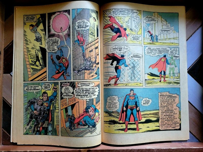 SUPERMAN #253 VG+ (D.C. Comics, June 1972) Virgil Finlay artwork