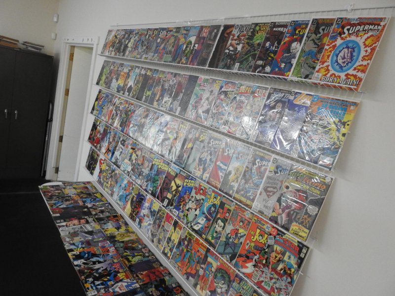 Huge Lot of 150+ Comics W/ Joker, Batman, & Superman Avg.  F+ Condition.