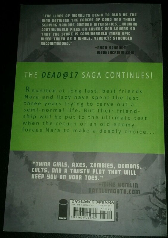 Dead @ 17 Afterbirth Image TPB 6.0 fine Dead@17 Josh Howard image comics book