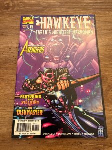 Hawkeye # 1 NM 1st Print Marvel Comic Book Avengers 1998 Archer 5 J387
