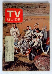 TV Guide 04/15/1972 Apollo 16 VG