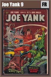 Joe Yank 9 (1952) FR Golden Age Standard comic