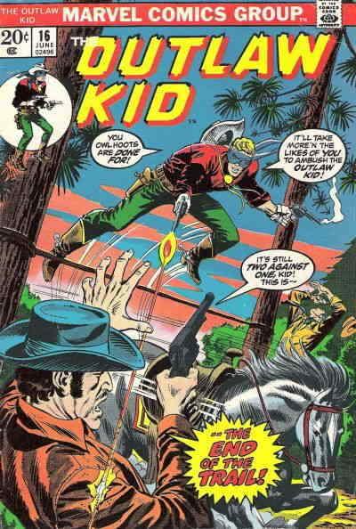 Outlaw Kid, The (2nd Series) #16 VG; Marvel | low grade comic - save on shipping