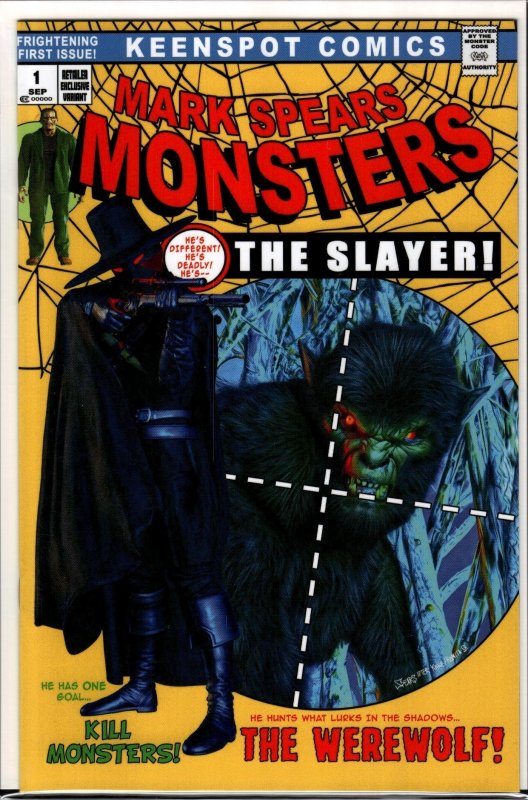 Mark Spears Monsters #1 ASM #129 Homage Variant!
