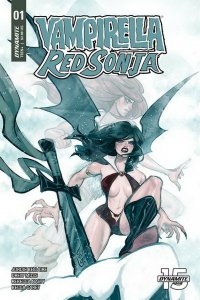 VAMPIRELLA RED SONJA (2019 DYNAMITE) #1 VARIANT CVR C TARR PRESALE-09/04