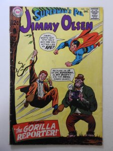 Superman's Pal, Jimmy Olsen #116 VG- Moisture stain, cover detached top ...