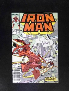 Iron Man #217  MARVEL Comics 1987 VF+ NEWSSTAND