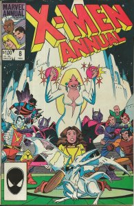 X Men Annual #8 ORIGINAL Vintage 1984 Marvel Comics GGA