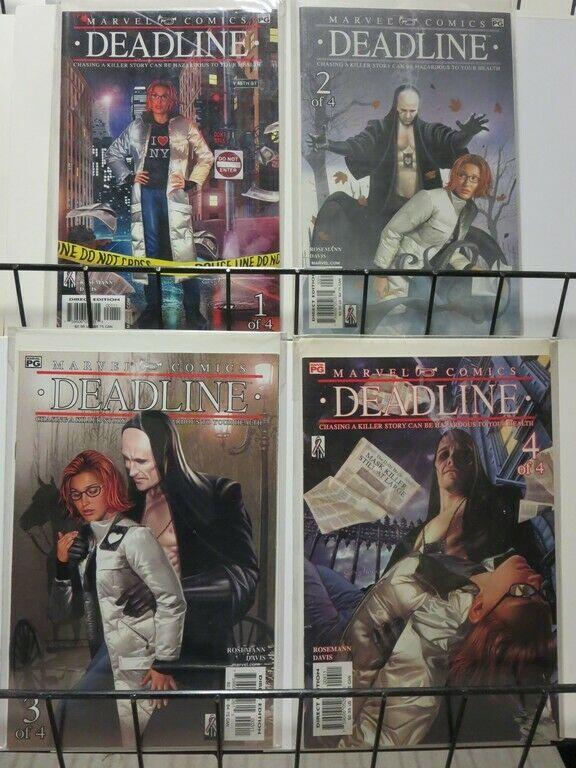 DEADLINE (2002) 1-4 THE SET! Daily Bugle Kat Farrell