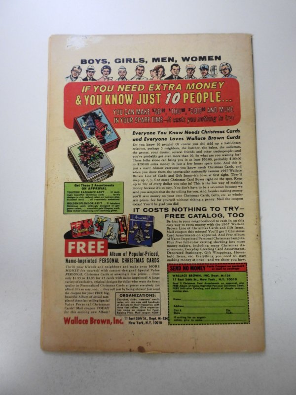 Fantastic Four #66 (1967) Fair condition see description