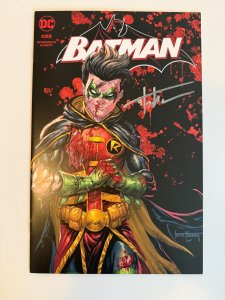 Batman #655 Kirkham Cover (2023) Signed by Kirkham with COA!