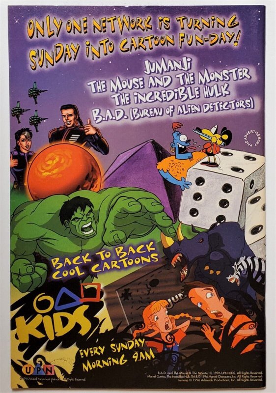 Sensational Spider-Man '96 (Nov 1996, Marvel) VF/NM 