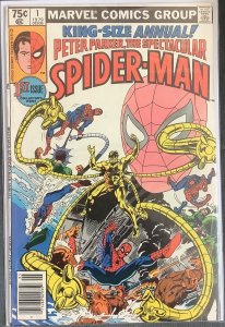 The Spectacular Spider-Man Annual #1 Newsstand (1979, Marvel) VF